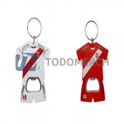 Llavero camiseta con destapador