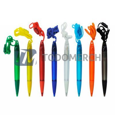 Lapicero Plastico Colgante Giratorio 5013