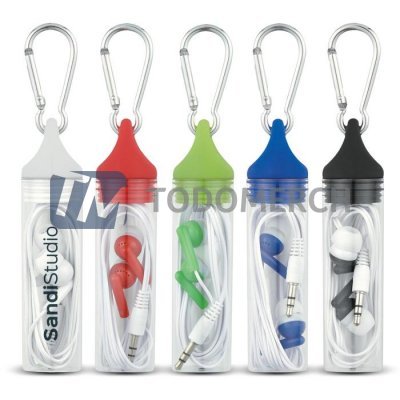 Audifonos en estuche CARABINER