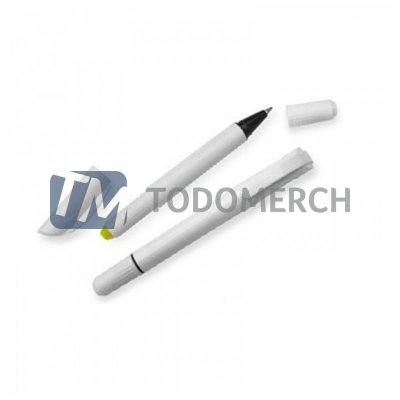 Resaltador con lapicero