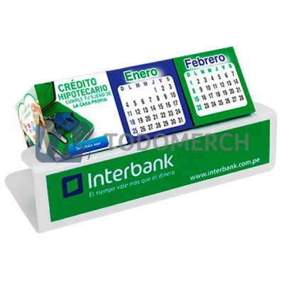 Calendario Publicitario Cubos