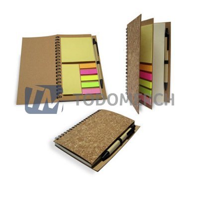 Libreta con Tapa de Corcho EFC-001