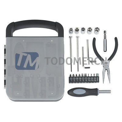 Set de Herramientas con tapa transparente