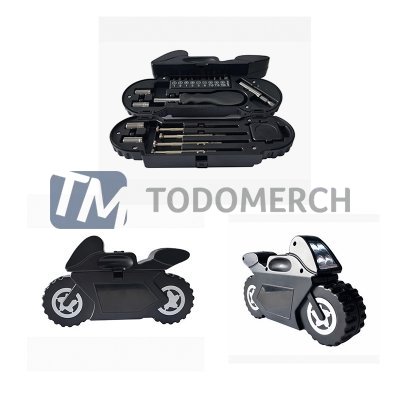 Caja de Herramientas con forma de moto