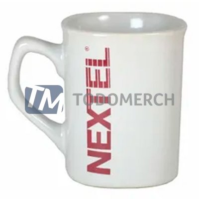 Jarro Cuadrado Blanco