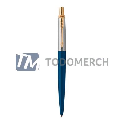 Lapicero Jotter Azul GT - Clip en Oro 23K