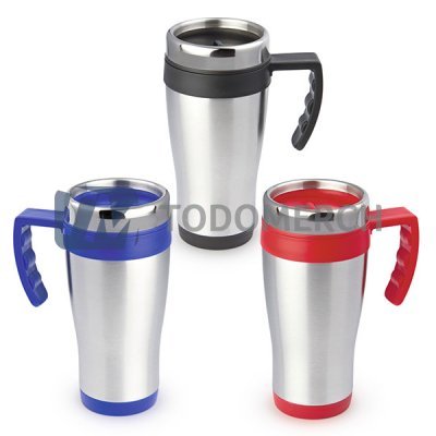 Mug de Acero y Plastico