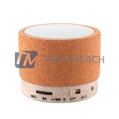 Parlante Corcho Fibra de Trigo