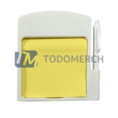 Porta Post it con Lapicero Imantado