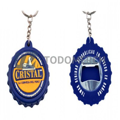 Llavero Destapador PVC