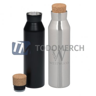 Tomatodo con Tapa de Corcho - Modelo 01 Negro