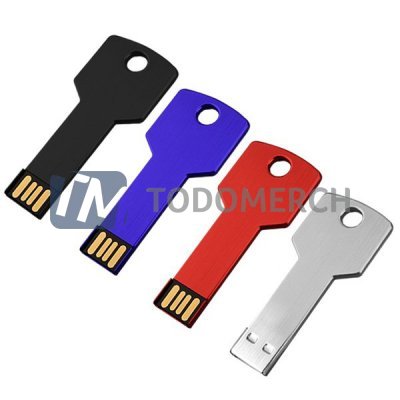 USB Metalico modelo llave