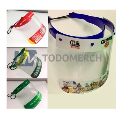 Protector facial con diseño 01