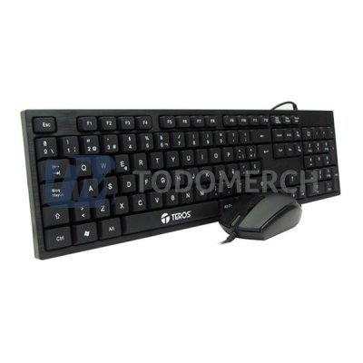 KIT TECLADO Y MOUSE TEROS TED8700