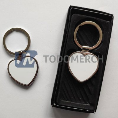 Llavero Metalico Corazón