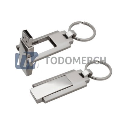 USB Metalico Llavero